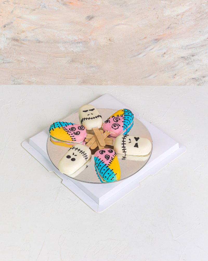 Jack Skellington Cakesicles by NJD