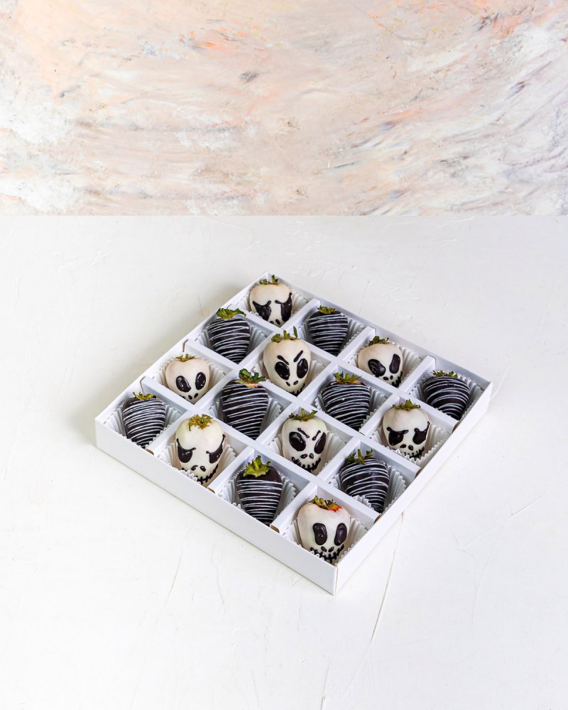 Jack Skellington Strawberries by NJD