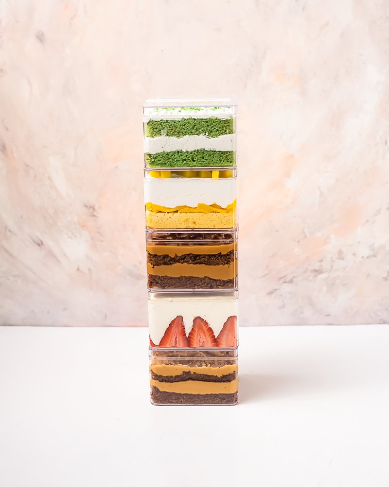 5 Assorted Jar Cakes by NJD
