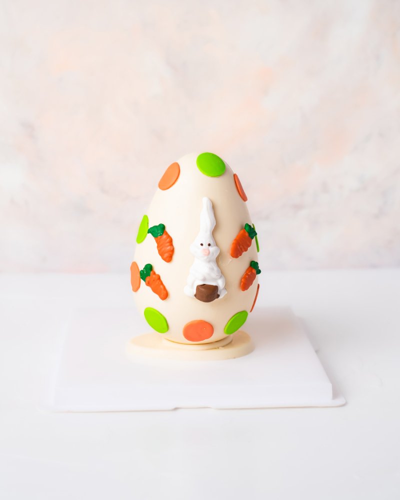 Chocolate Egg and a Rabbit by NJD