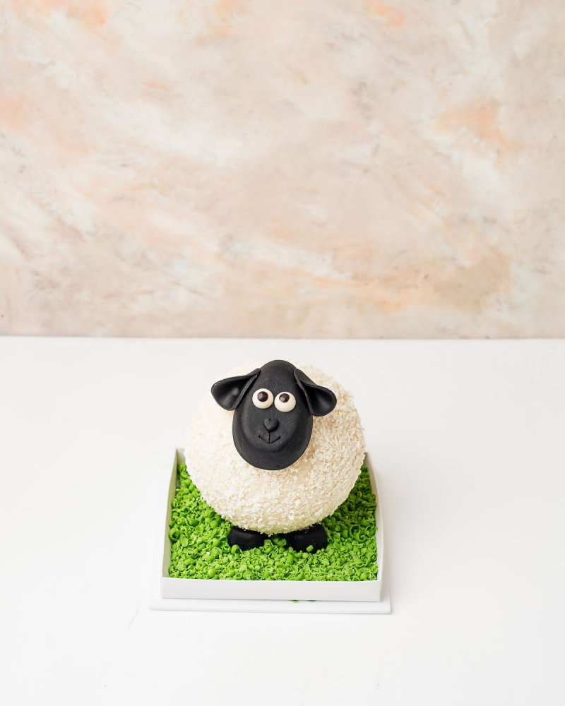 3D White Smash Sheep by NJD
