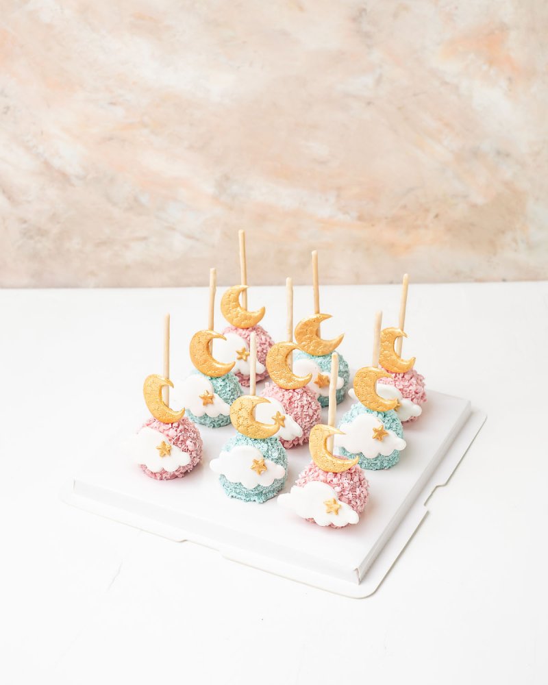 Pink and Blue Cake pops by NJD - Image 2