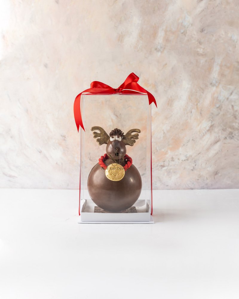3D Belgian Milk Chocolate Reindeer by NJD - Image 4