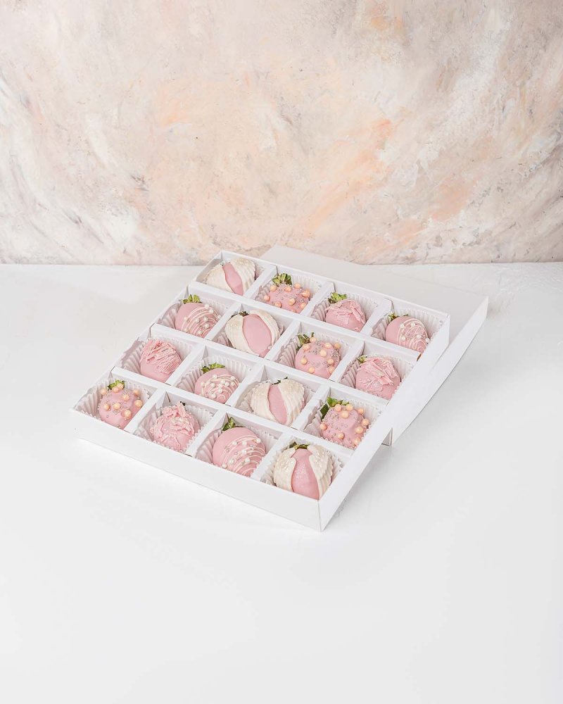 Ruby Chocolate Strawberries with Wings by NJD - Image 2
