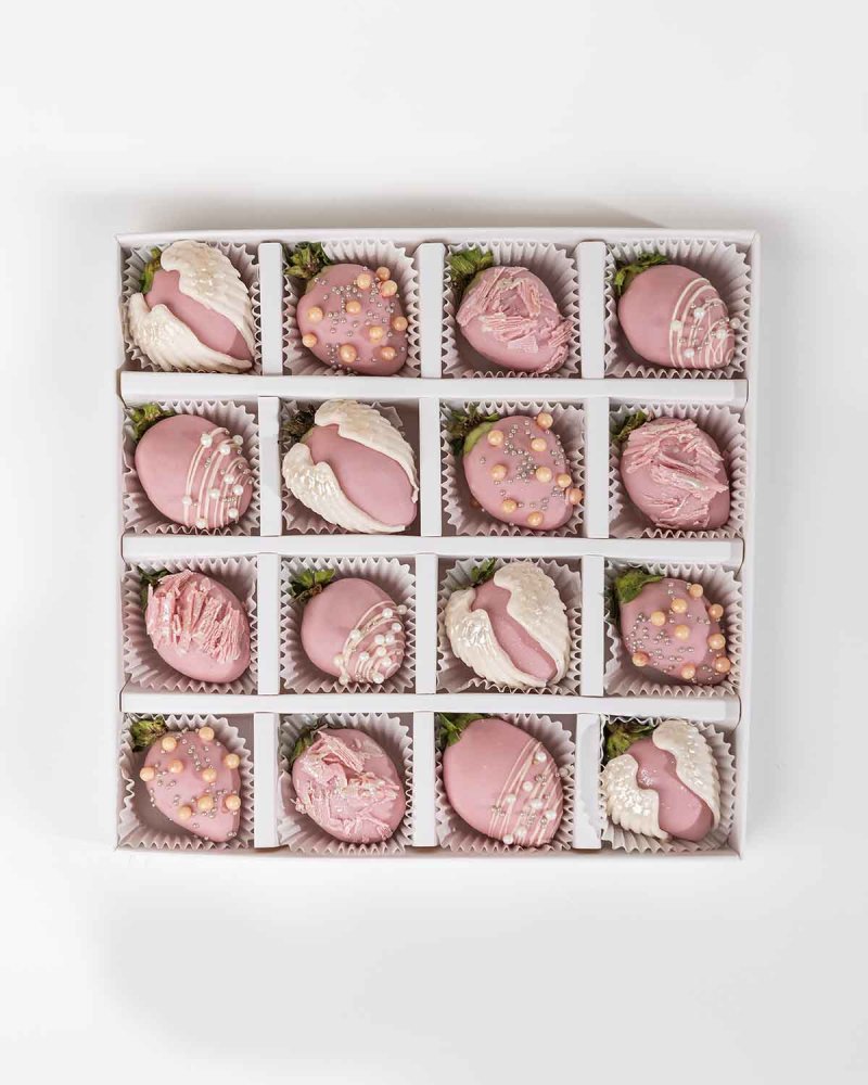 Ruby Chocolate Strawberries with Wings by NJD - Image 3