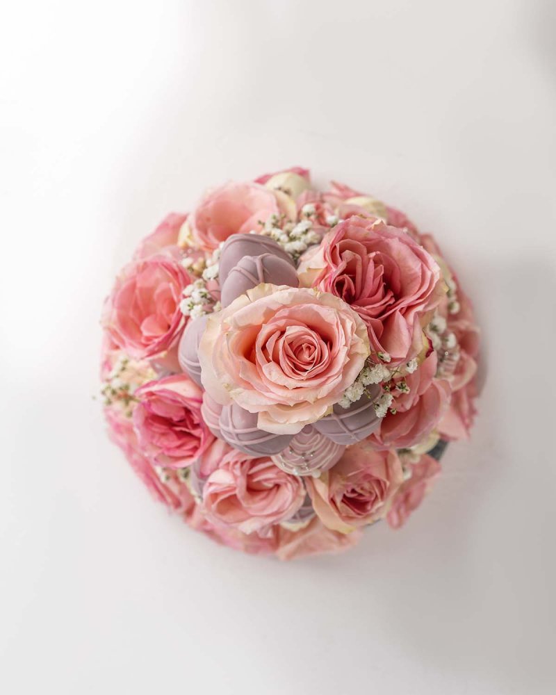 Chocolate Strawberries and Roses Tower by NJD - Image 4