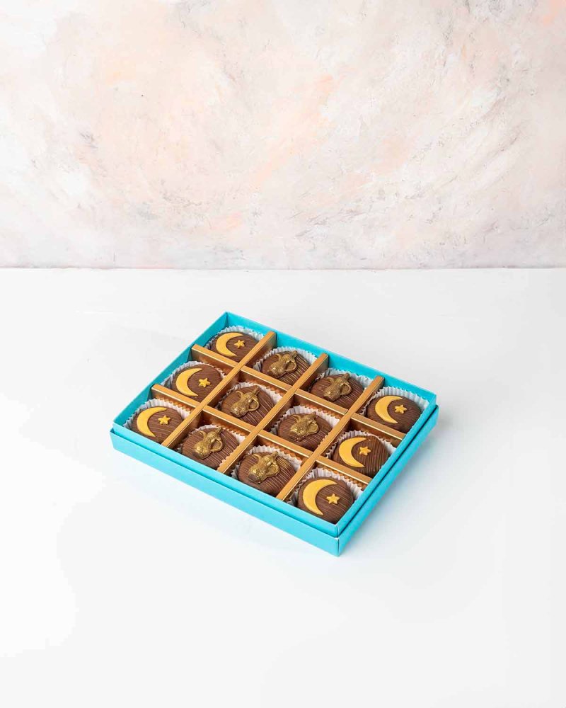 Ramadan Theme Chocolate covered Cake bites  by NJD
