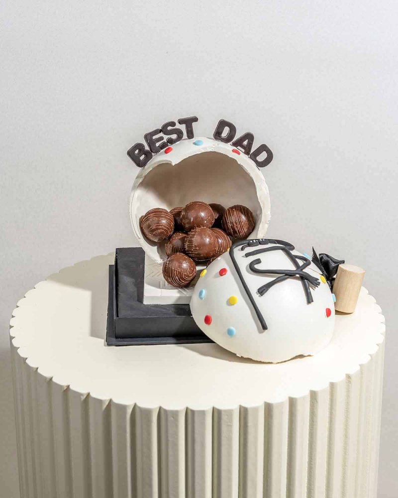 Best Dad Smashable Chocolate - Image 3