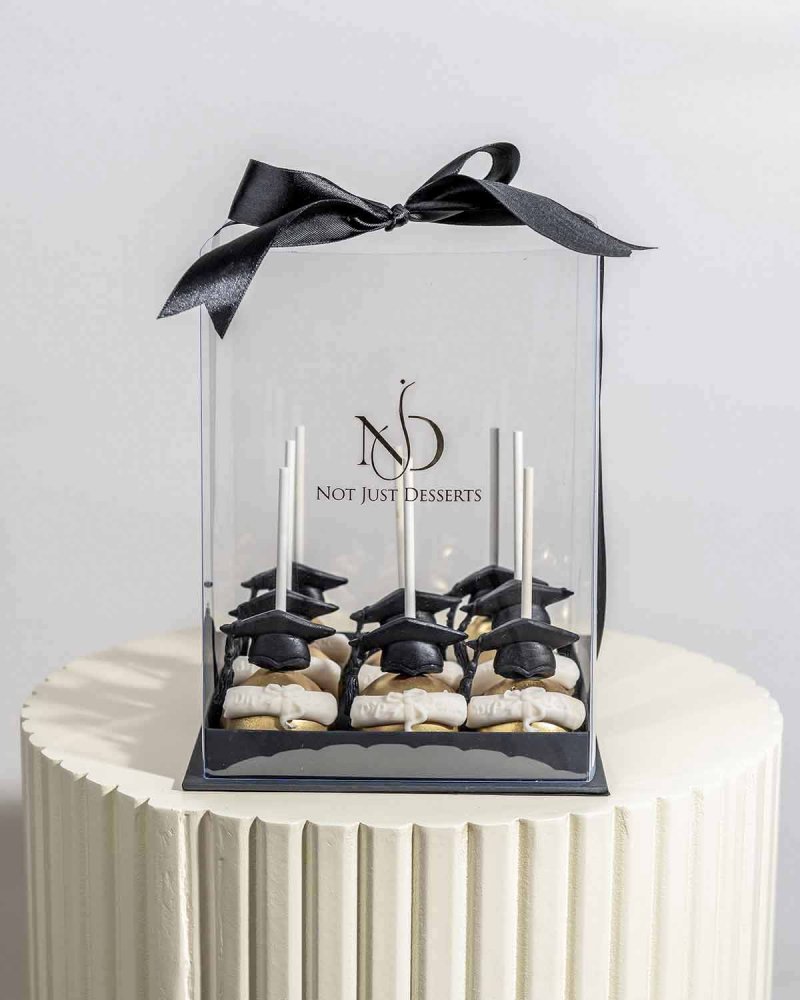Graduation theme Chocolate Cake pops by NJD - Image 3