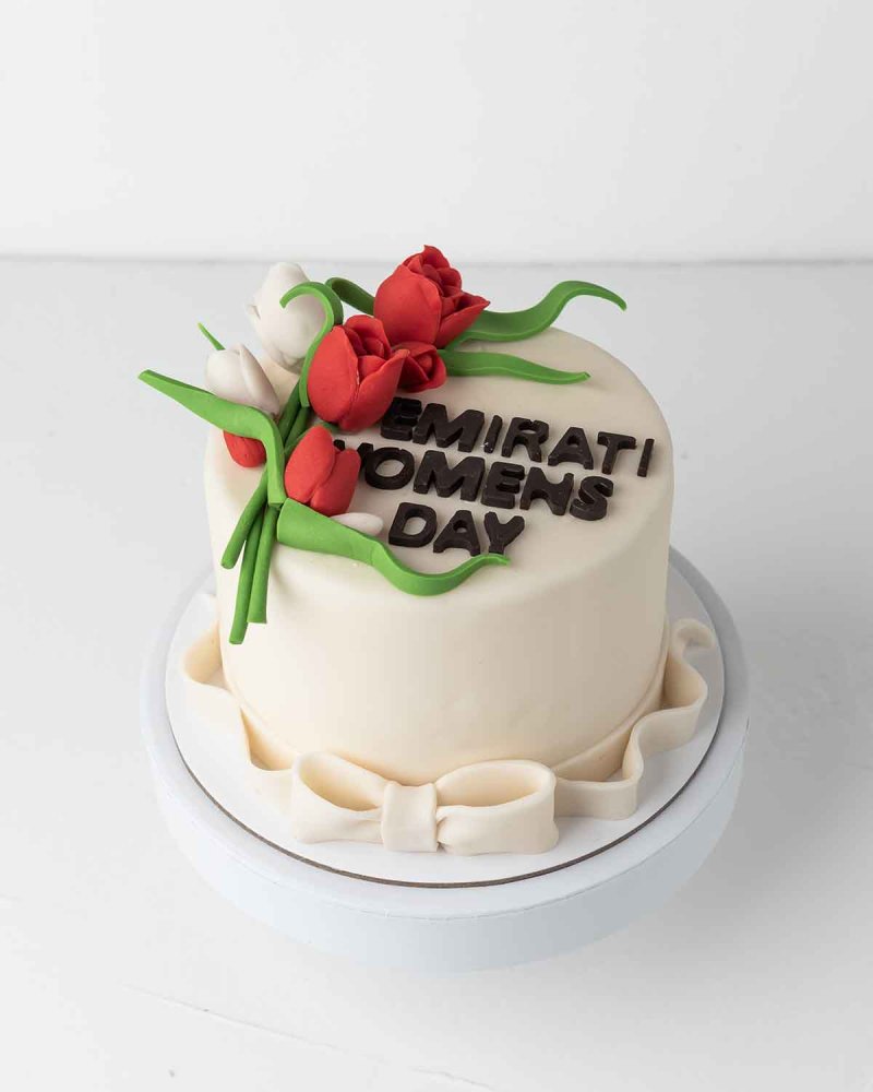 Emirati Women's Day Customizable Cake
