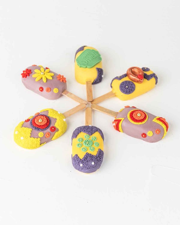Diwali Cakesicles