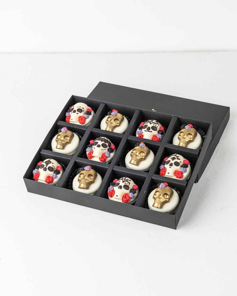 Halloween Golden Skull Oreos