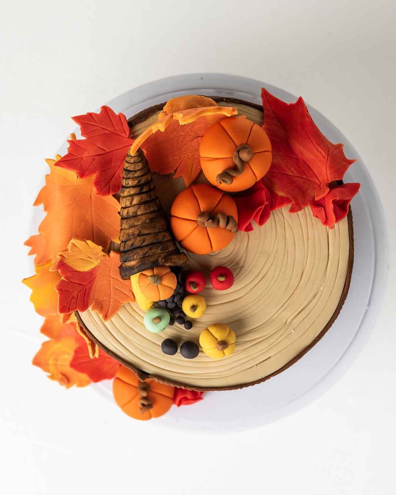 Fall Theme 1kg Cake by NJD - Image 3