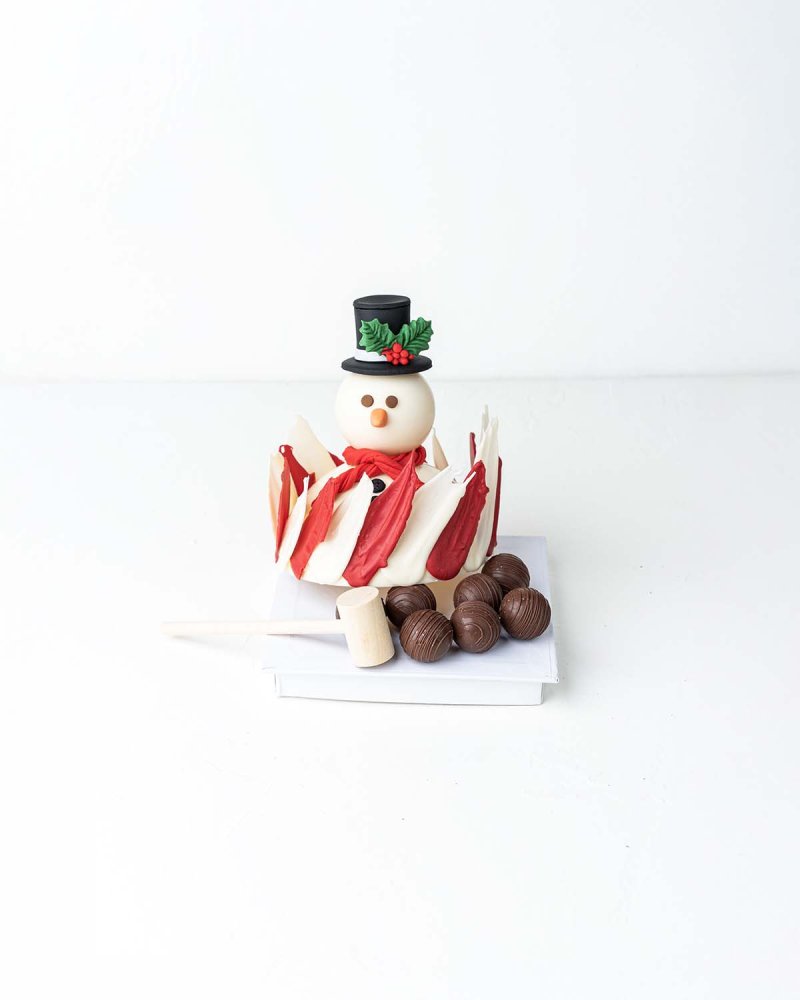 Snowman Designer Smash chocolate - Image 2