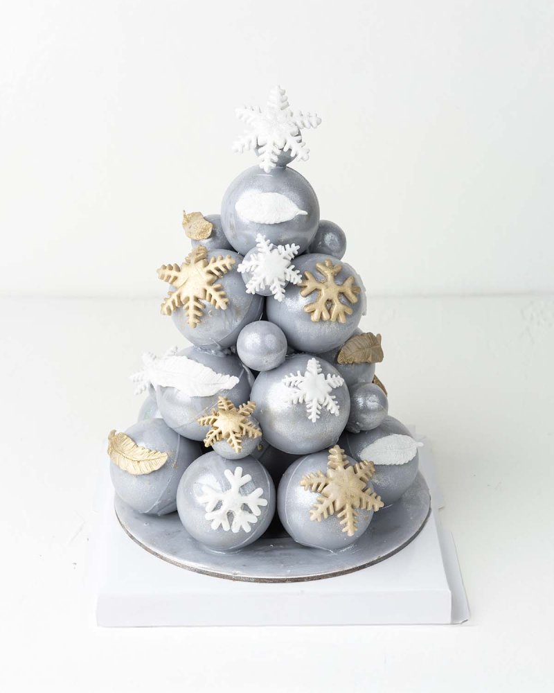 Small and Large Chocolate Bauble Tree - Image 2