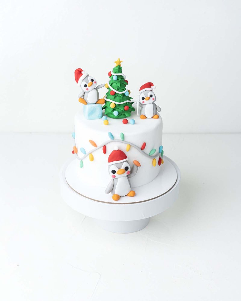 Penguin Theme Cake - Image 2