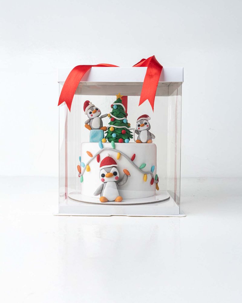 Penguin Theme Cake - Image 4