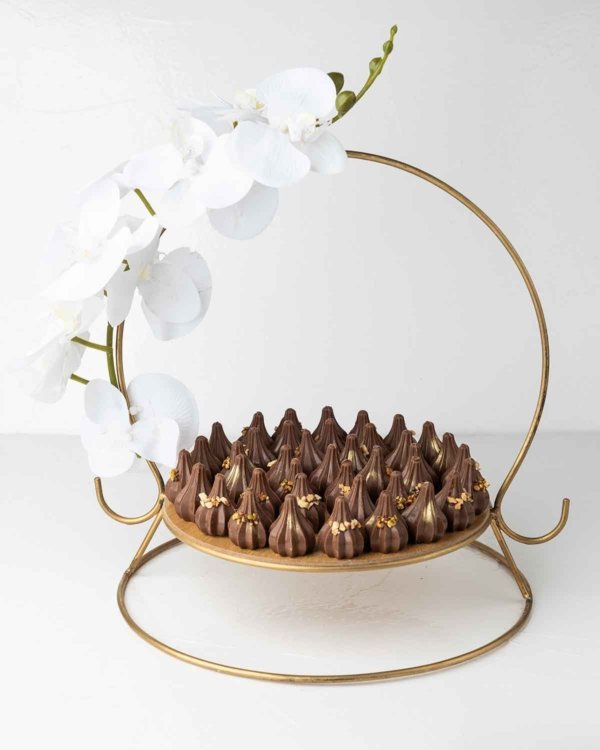 40 Milk chocolate Modak Tray by NJD